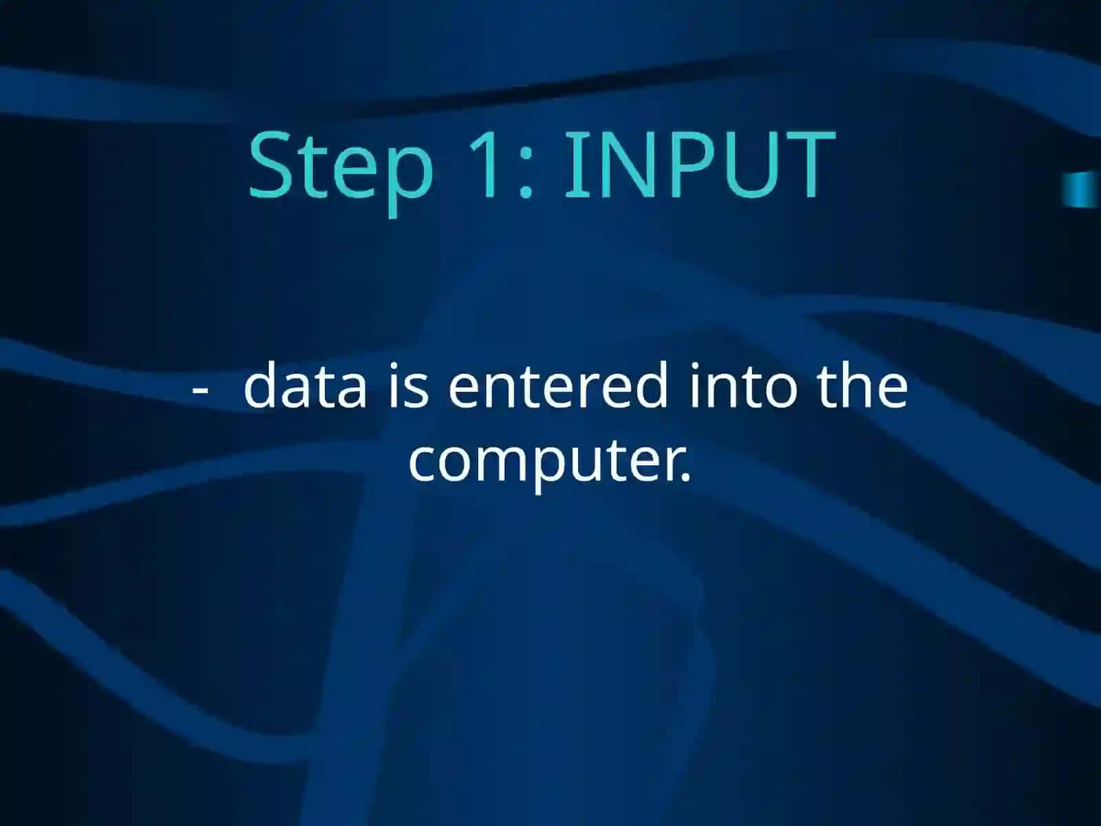 Computer PROCESSING CYCLE 2