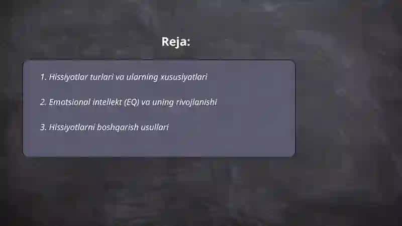 Hissiyot va Iroda 2