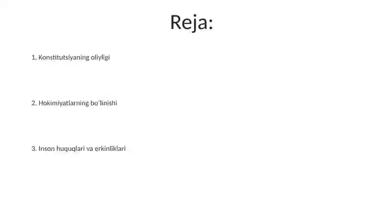 Oʻzbekiston Respublikasi Konstitutsiyasining asosiy prinsiplari 2