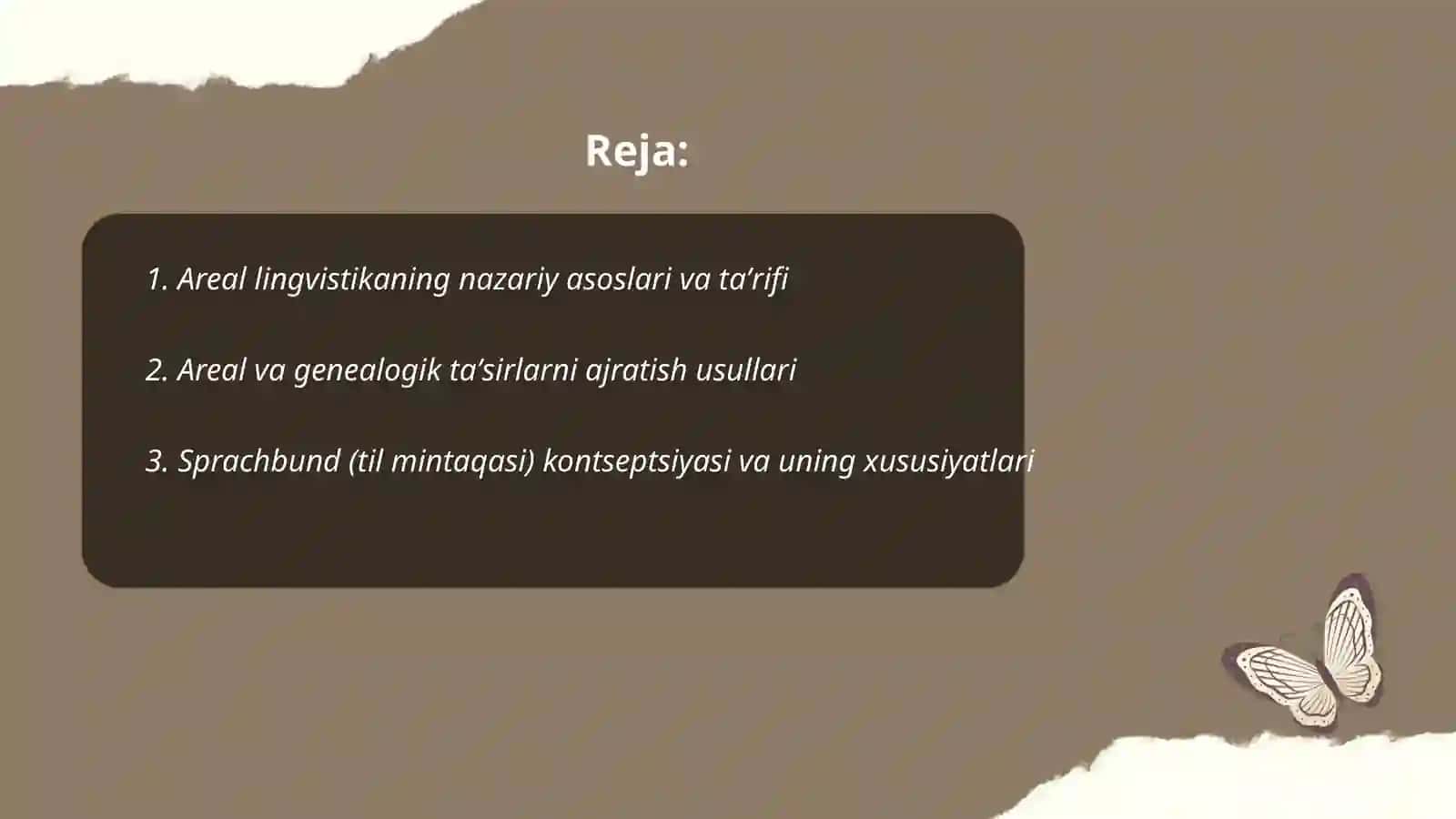 Areal lingvistika 2