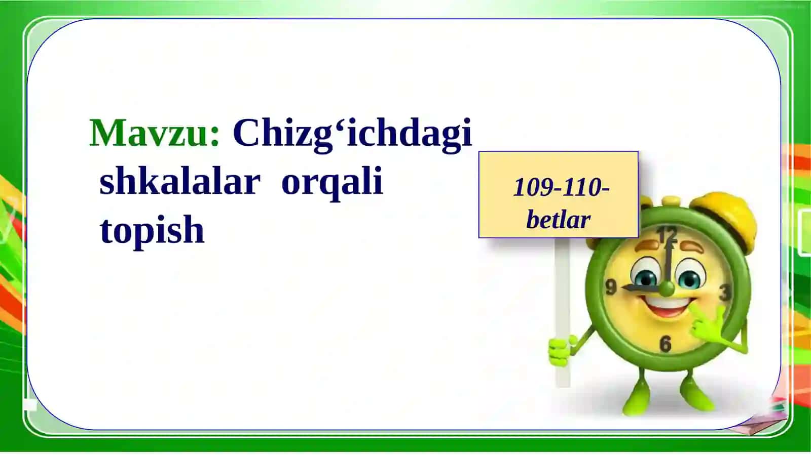 Chizg‘ichdagi shkalalar orqali topish 2