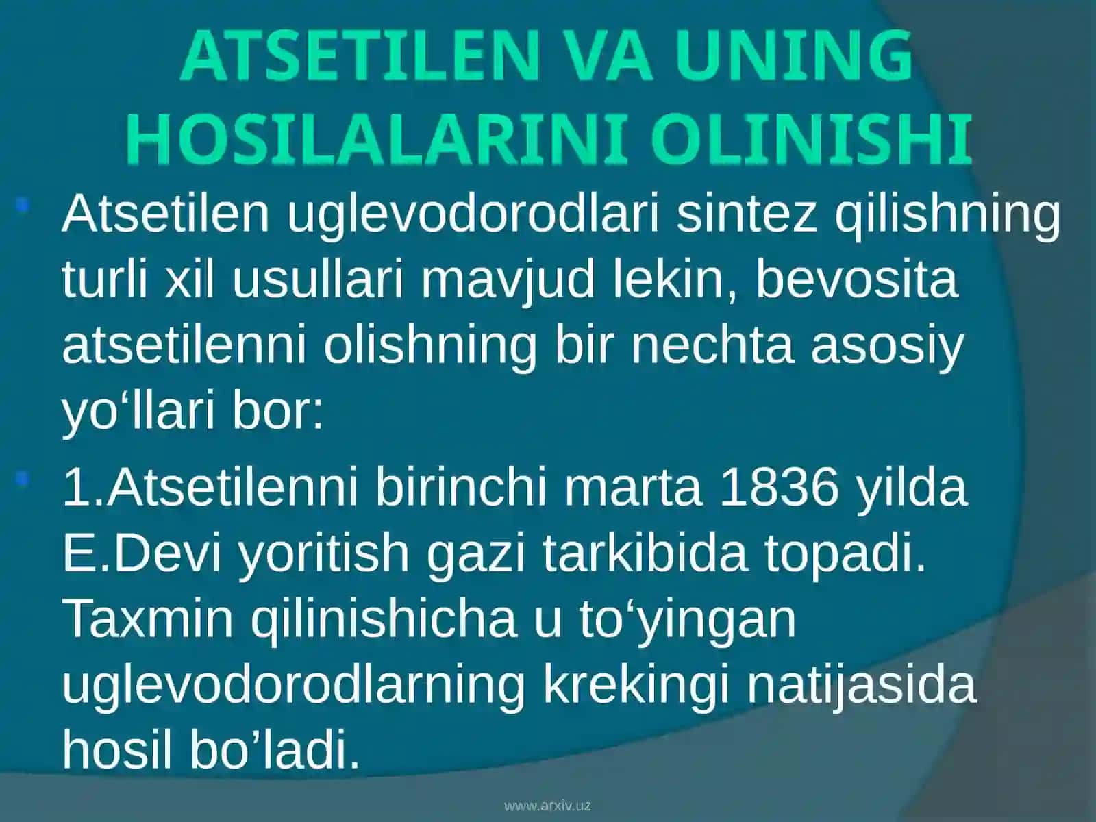 Atsetilen 2