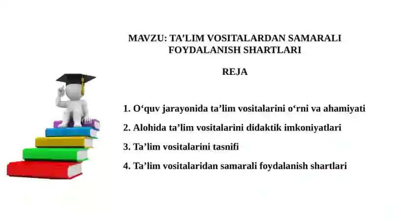 Ta'lim Vositalaridan Samarali Foydalanish 2
