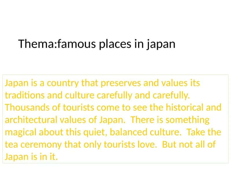 Japan Famous Places Book 2