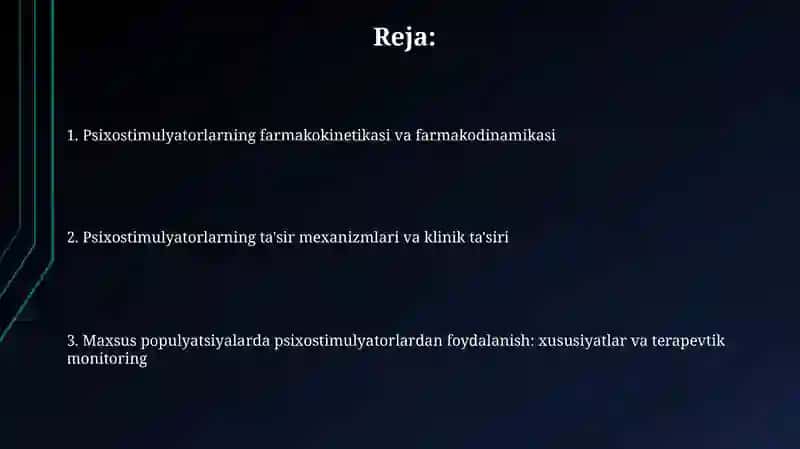 Psixostimulyatorlar 2