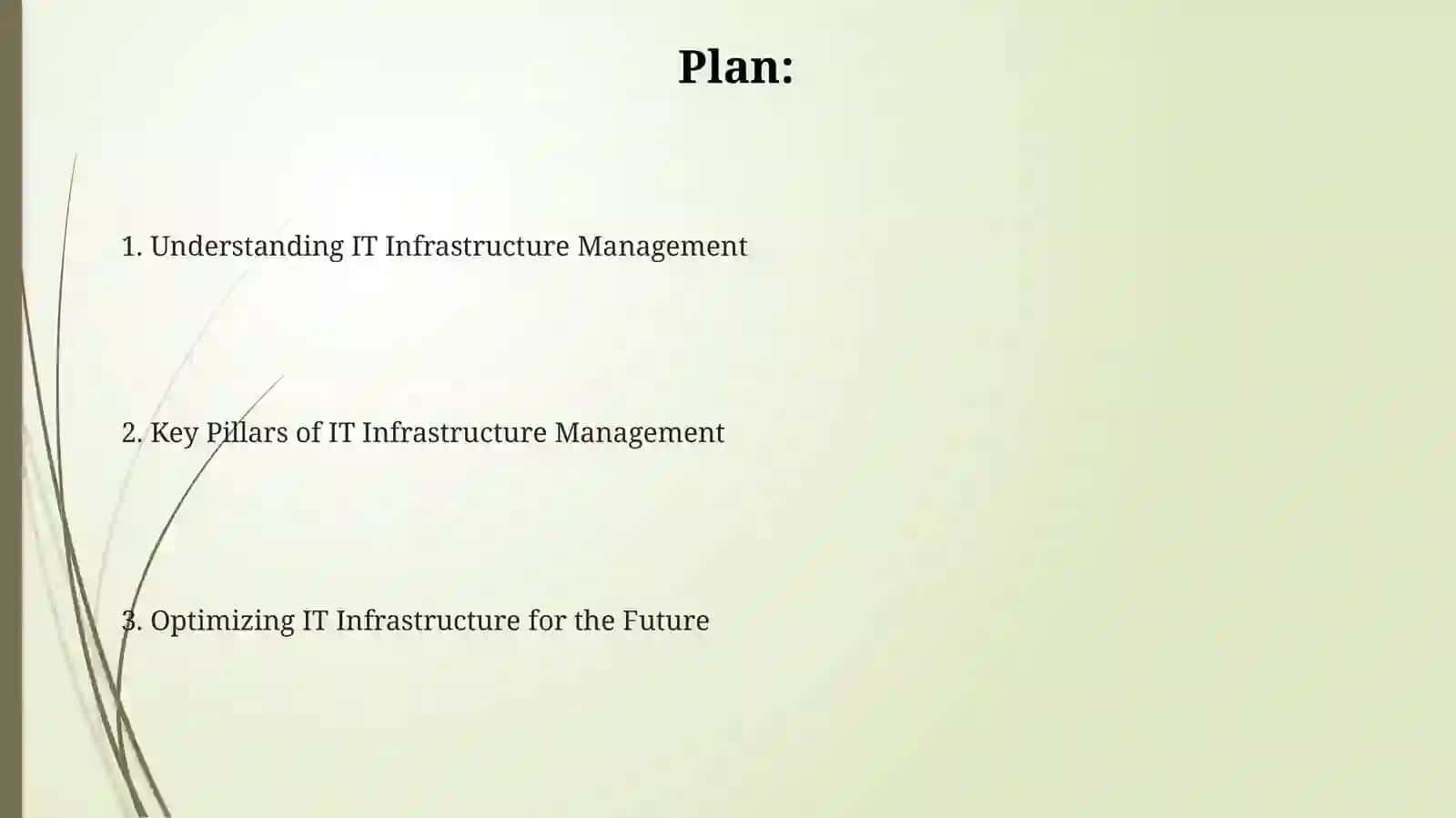 IT infrastructure management 2