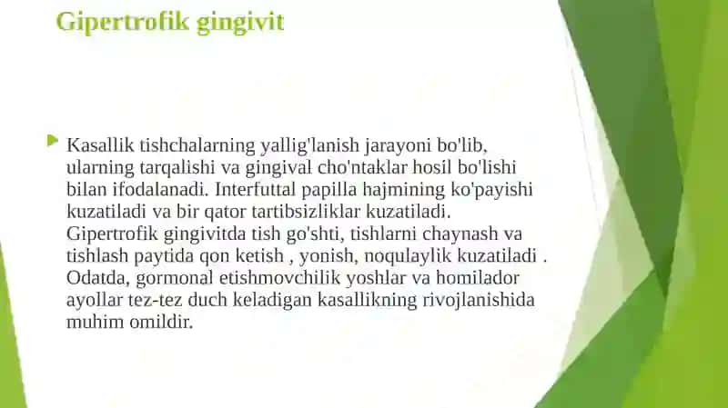 Gipertrofik gingivit 2