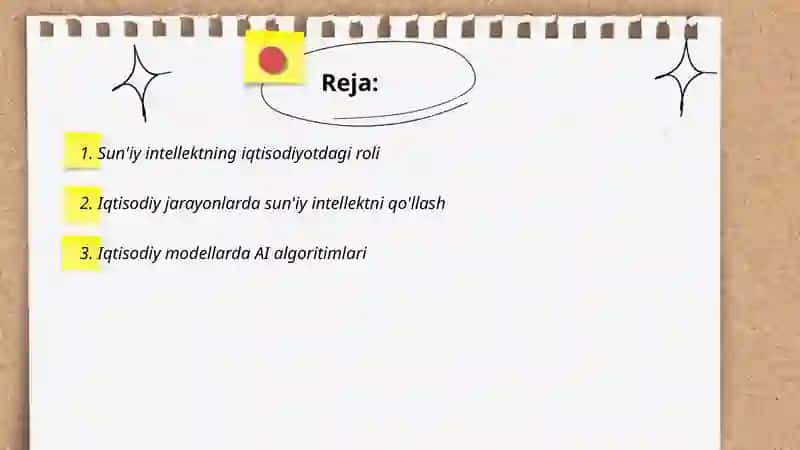 Sun'iy intellektning iqtisodiyotdagi roli 2