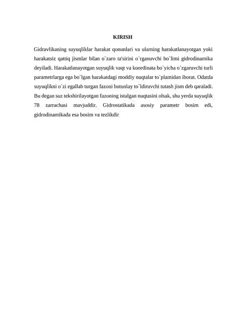 Gidrodinamika 2