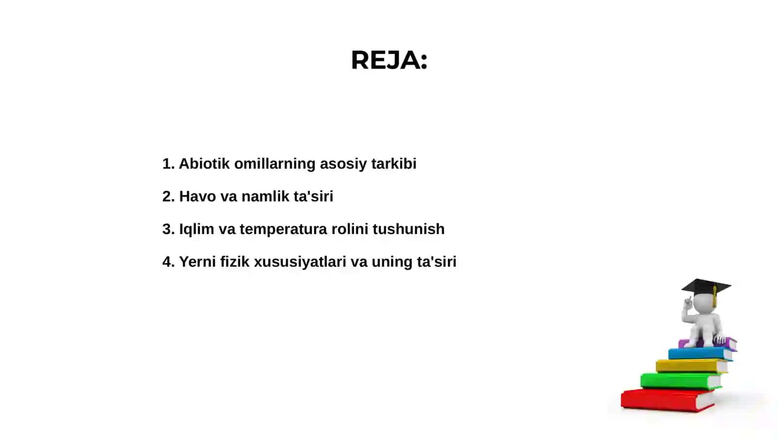 Abiotik omillarning tirik organizmlarga ta'siri 2