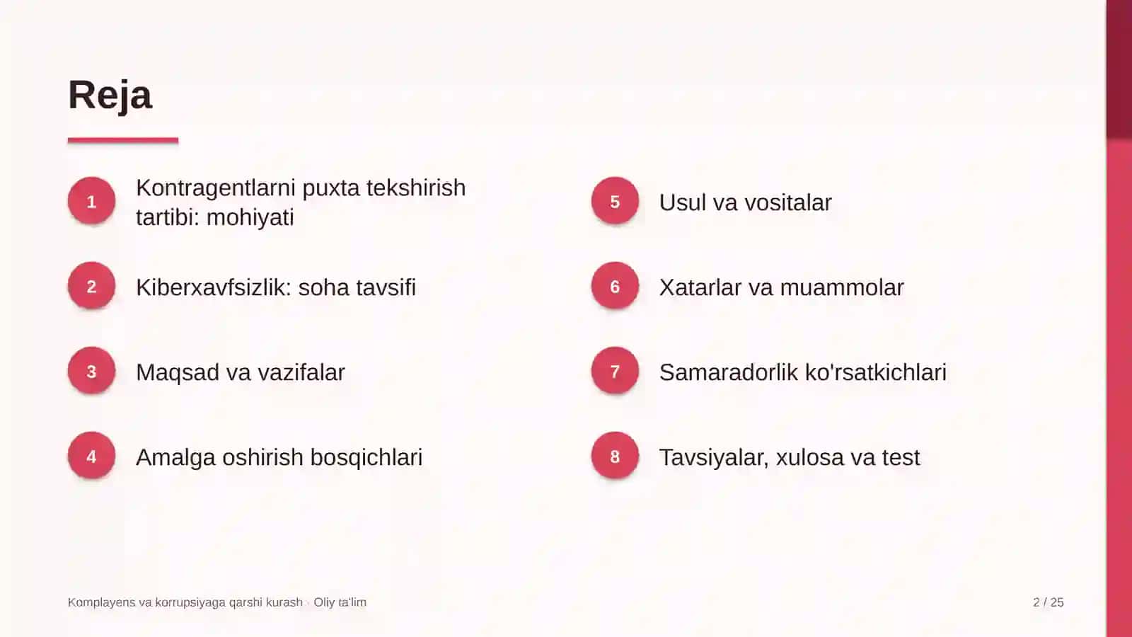 Kiberxavfsizlik sohasida kontragentlarni puxta tekshirish tartibi 2