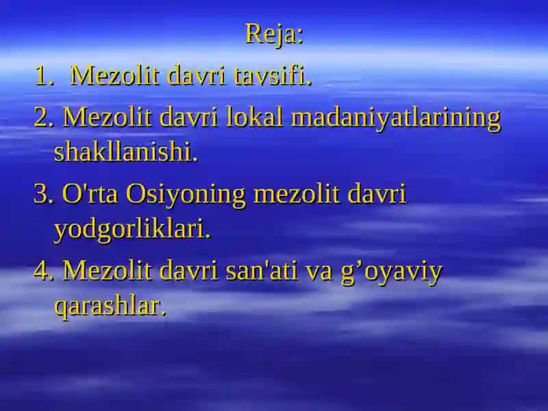 Mezolit 2
