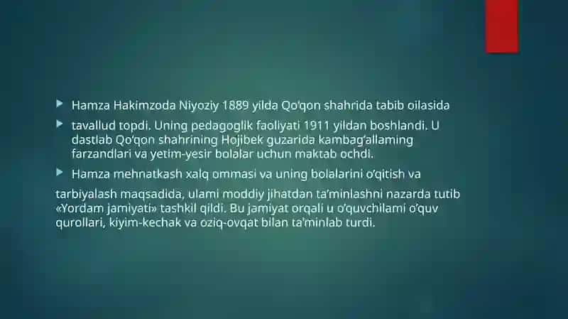 Taqdimot Hamza Hakimzoda Niyoziy 2