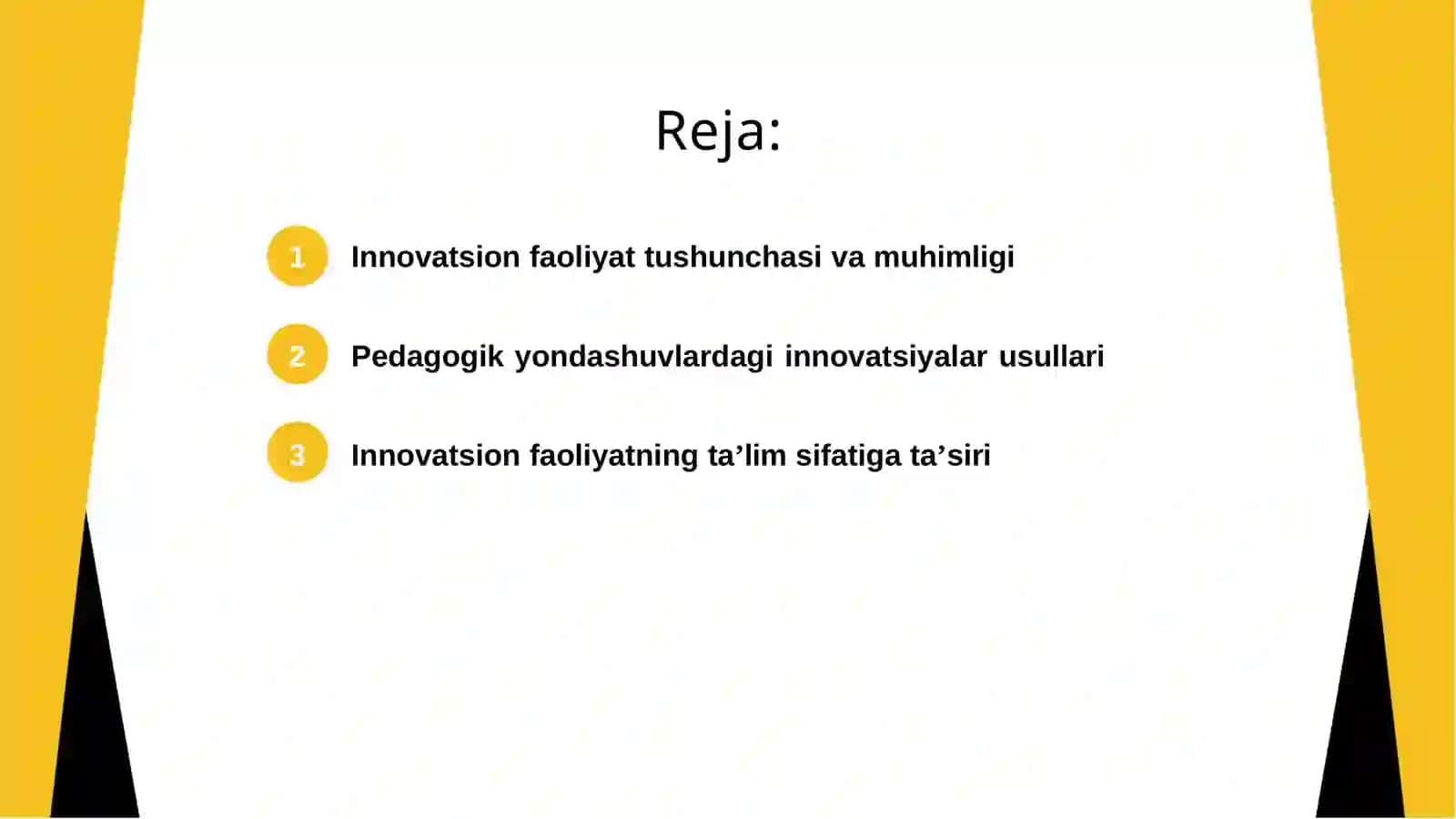 Pedagogning innovatsion faoliyati 2