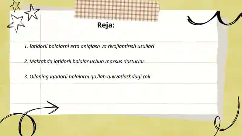 Pardaboyev Xusanning Kreativ Pedagogika fanidan bajargan slayd 2