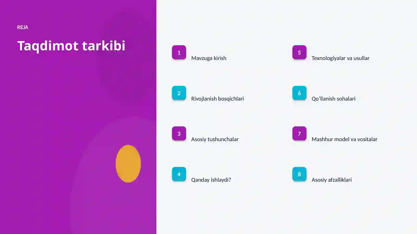 SUNʼIY INTELLEKT • PROFESSIONAL TAQDIMOT 2