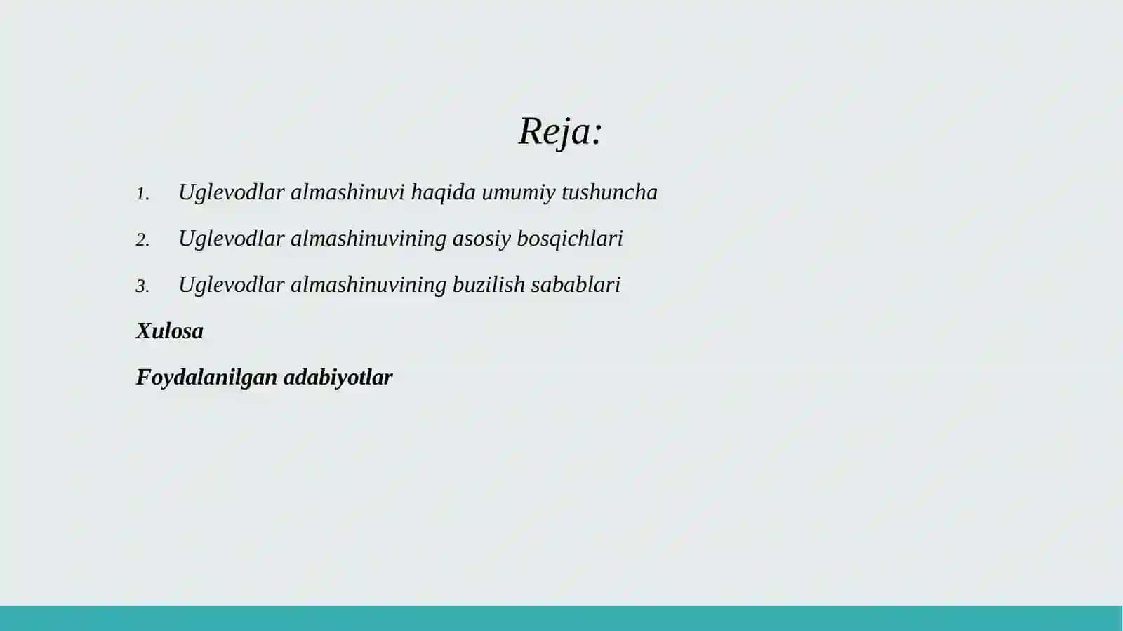 Uglevodlar almashinuvining buzilishlari 2