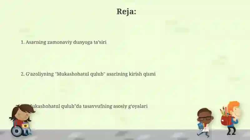 "Mukoshafatul qulub" 2