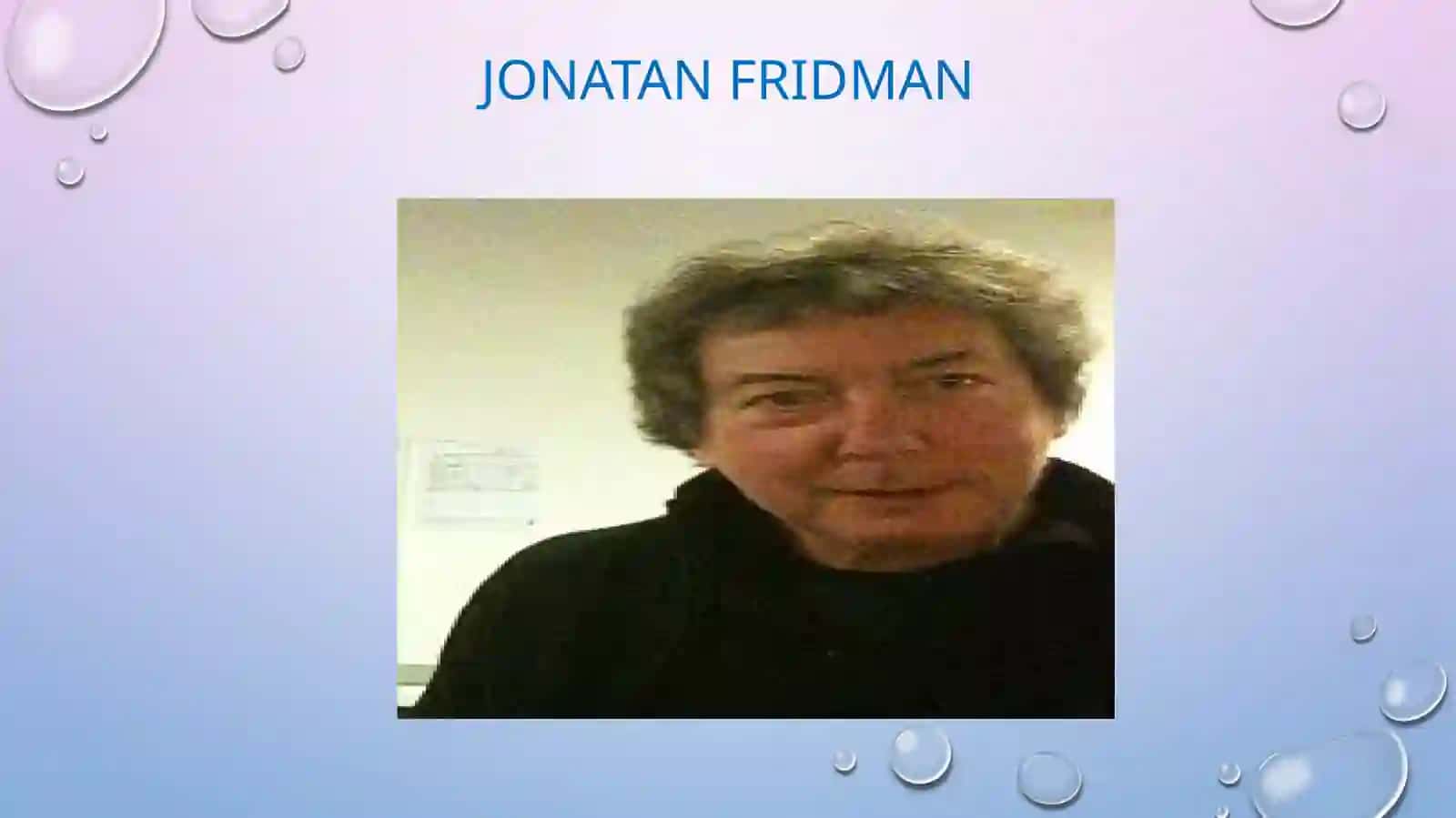 JONATAN FRIDMAN 2