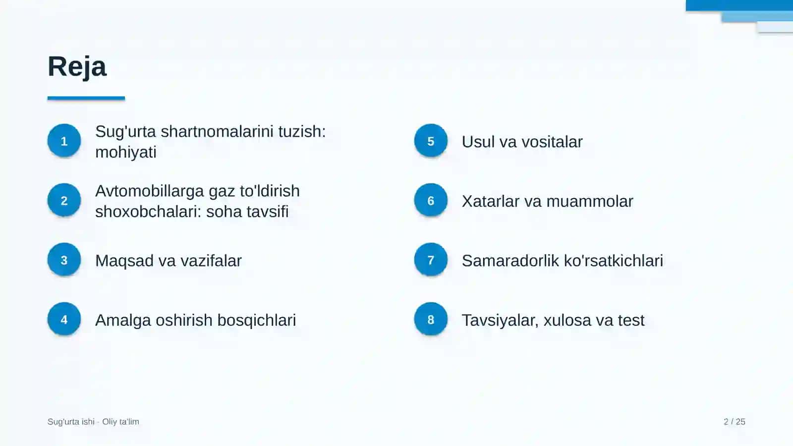 avtomobillarga gaz to'ldirish shoxobchalarida sug'urta shartnomalarini tuzish 1613 2