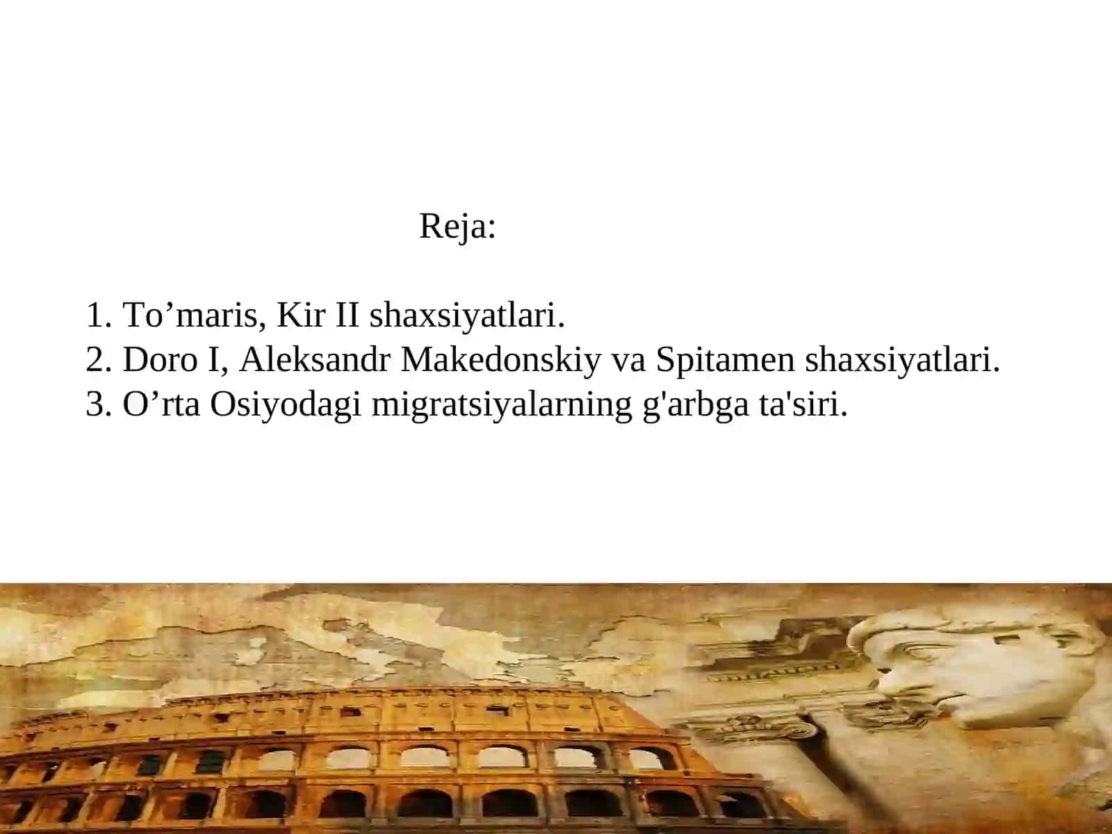 Antik davrda shaxsiyatlar 2
