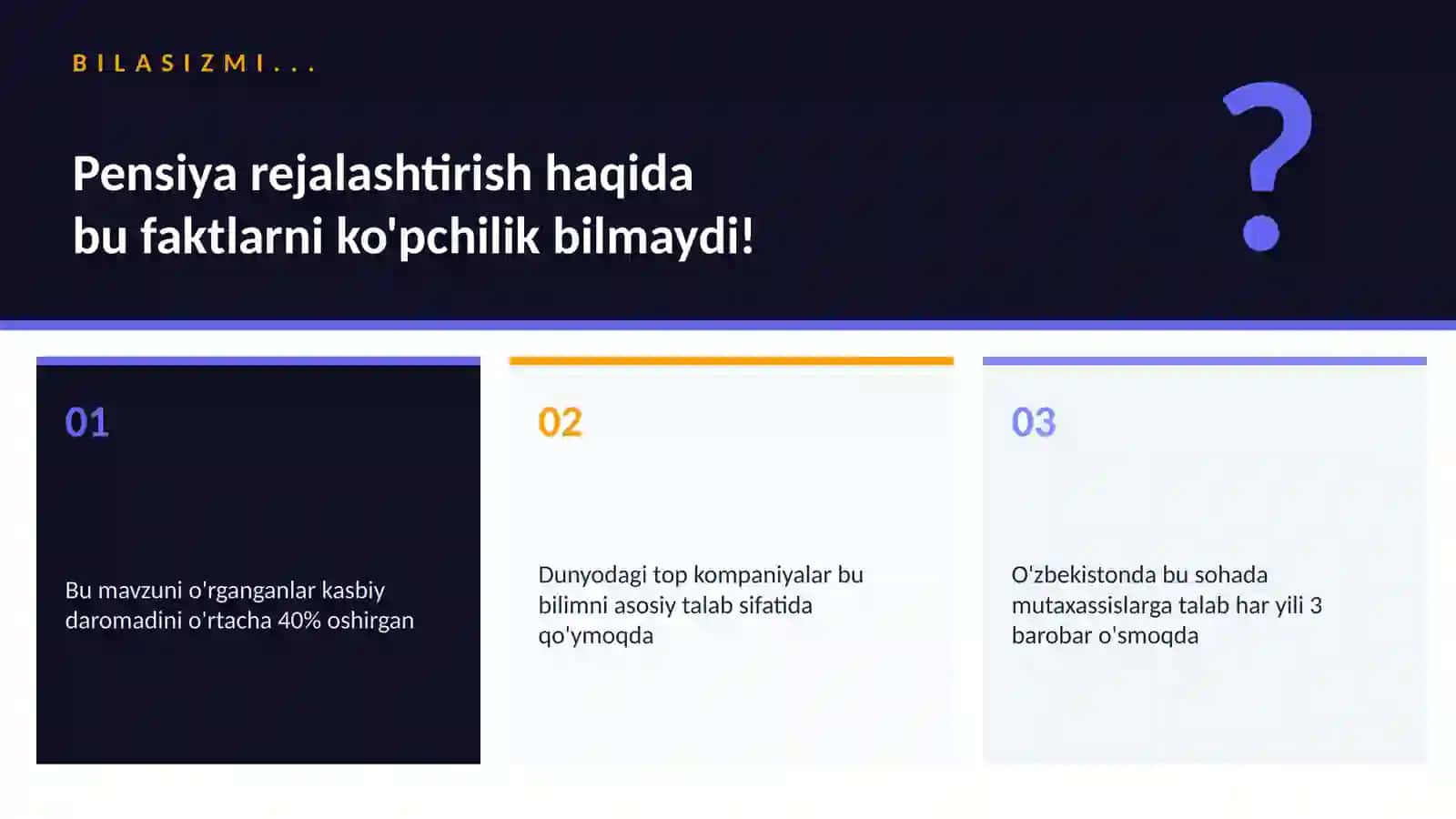 Pensiya rejalashtirish 2