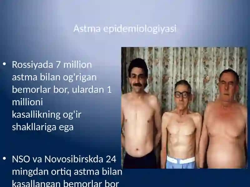 Bronxial Astma. Tashxis va Davolash 2