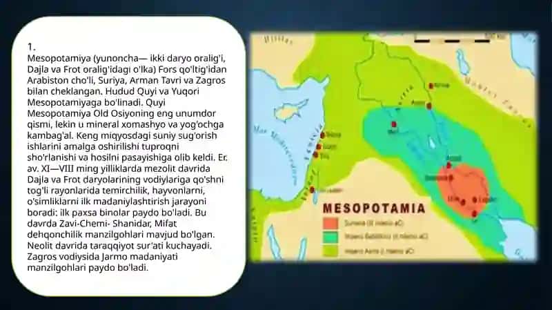 Mesopotamiya svilizatsiyalari 2
