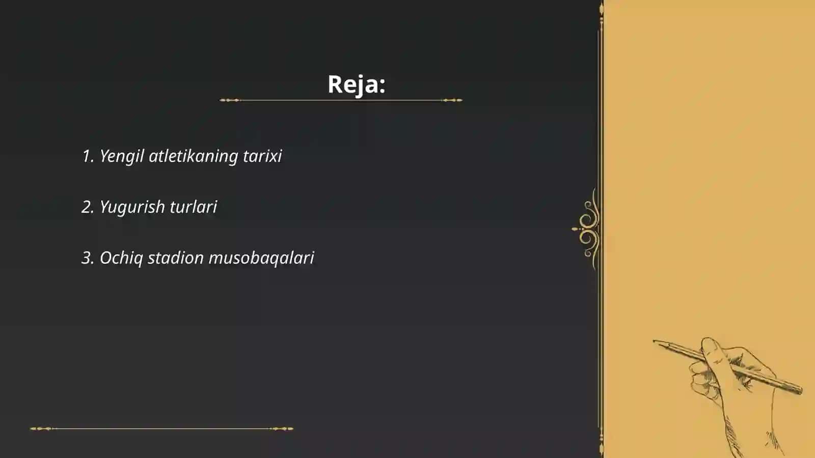 Yengil atletika va uning turlari 2