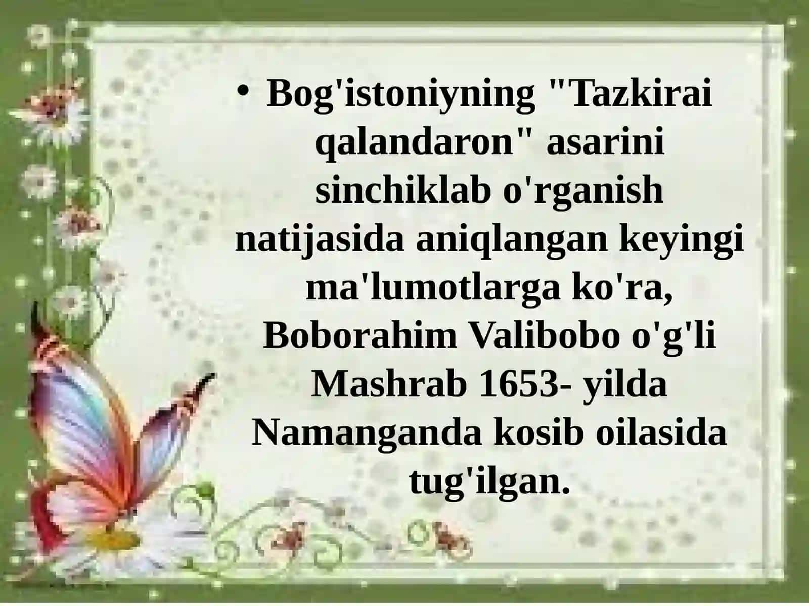 BOBORAHIM MASHRAB 2