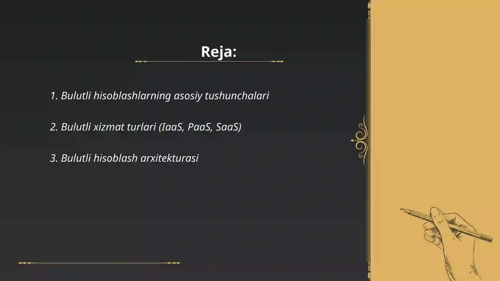 Bulutli hisoblashlar (Cloud computing) va ularning asosiy tushunchalari 2
