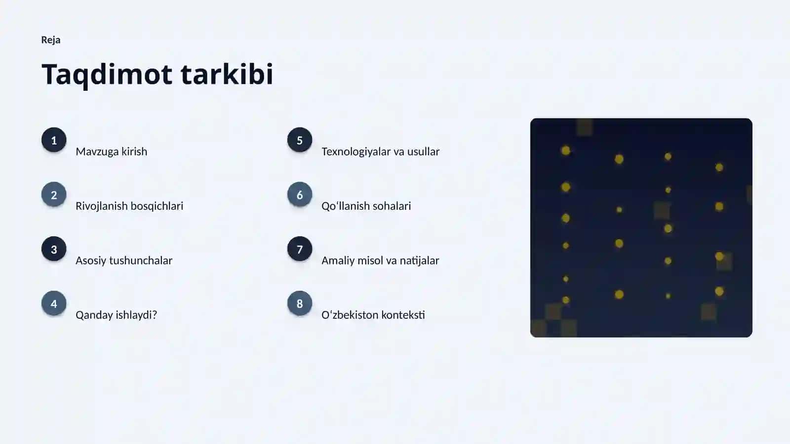 SUNʼIY INTELLEKT • PROFESSIONAL TAQDIMOT 2