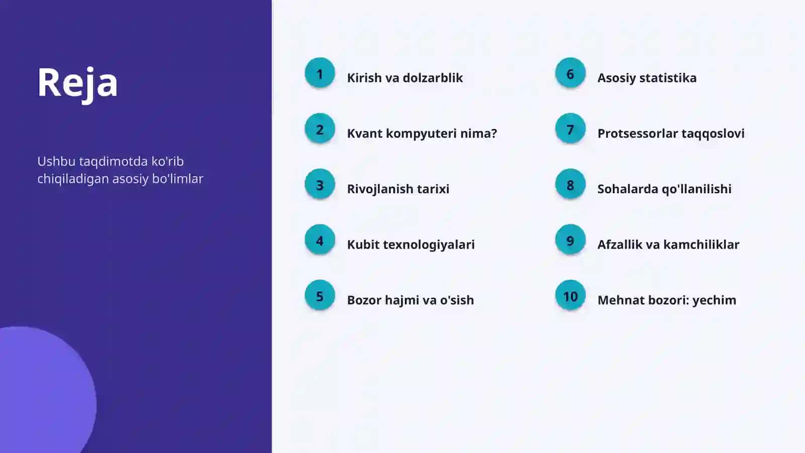 Kvant kompyuterlari: global tendensiyalar 2