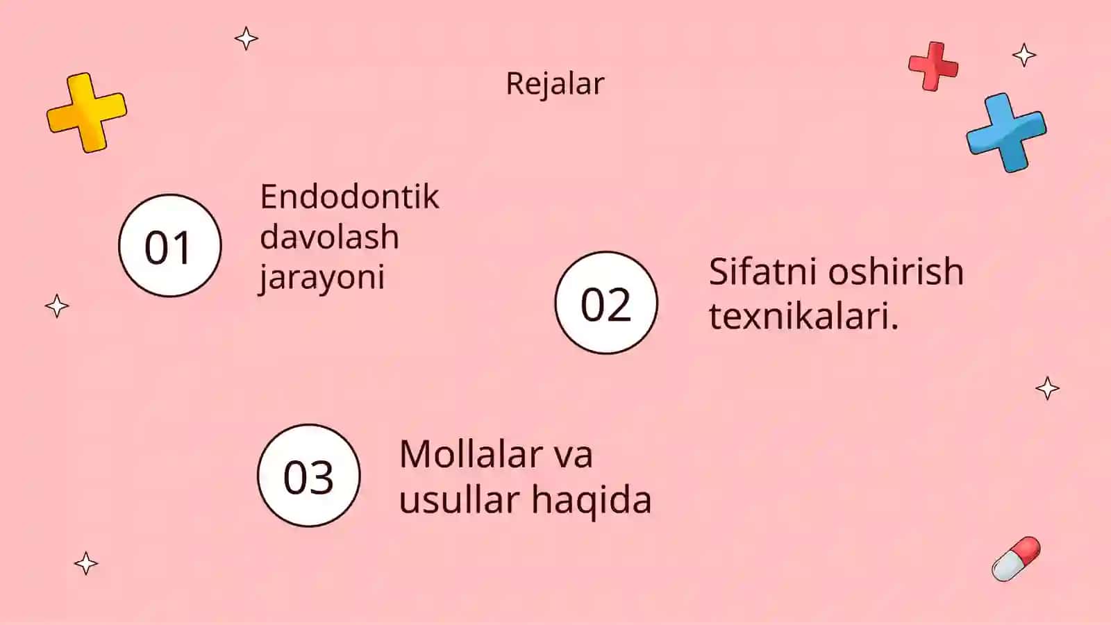 Endodontik davolash sifatini oshirish usullari 2