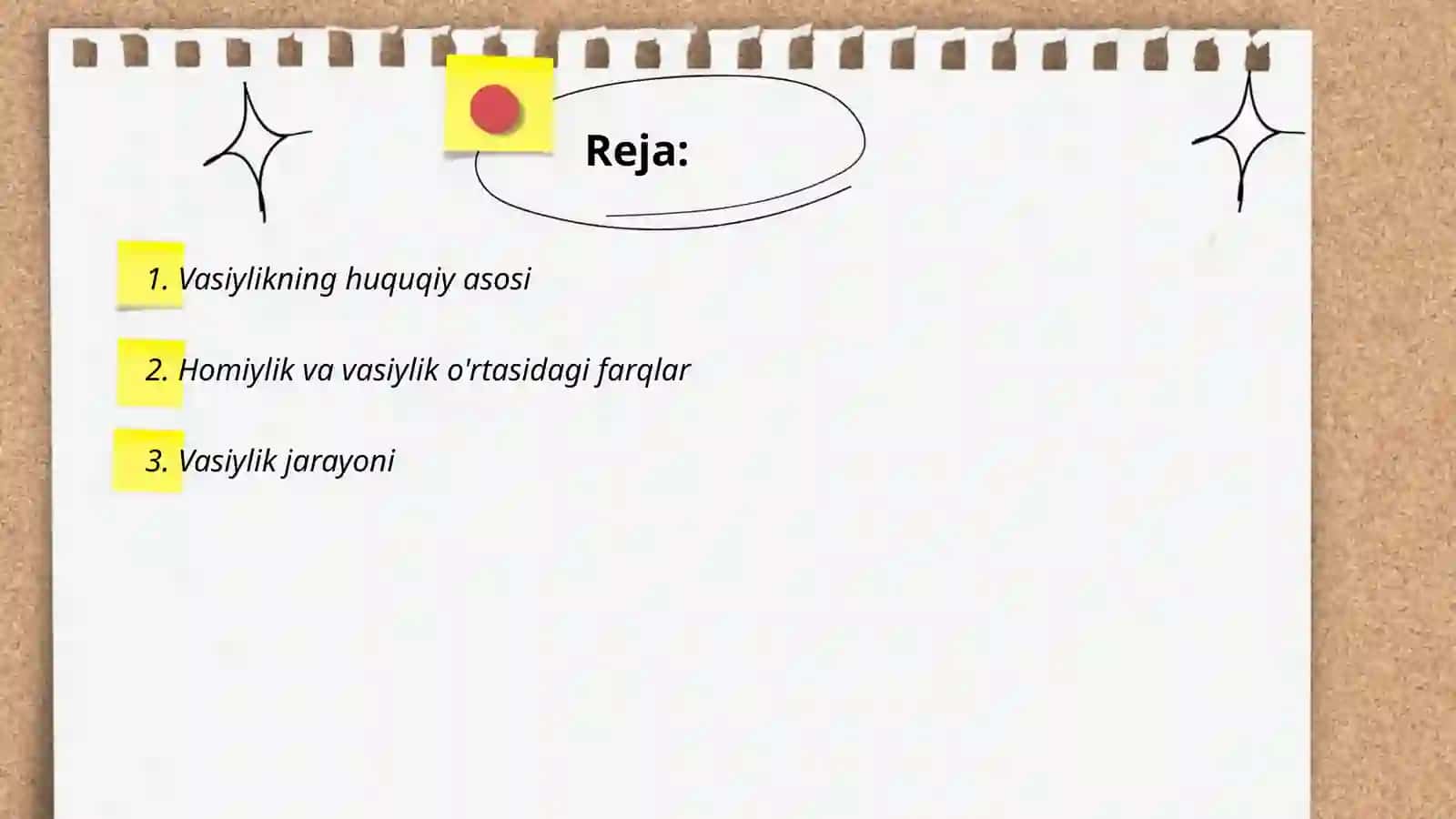 Vasiylik va homiylik 2