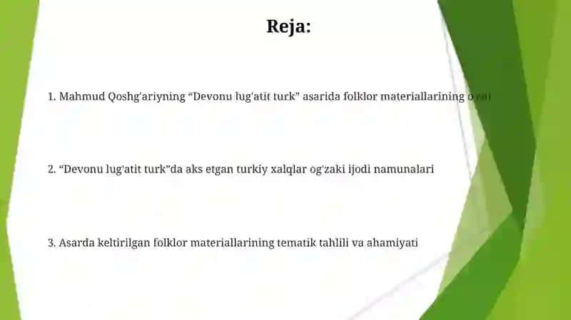 Mahmud Qoshg'ariyning "Devonu lug'atit turk" 2