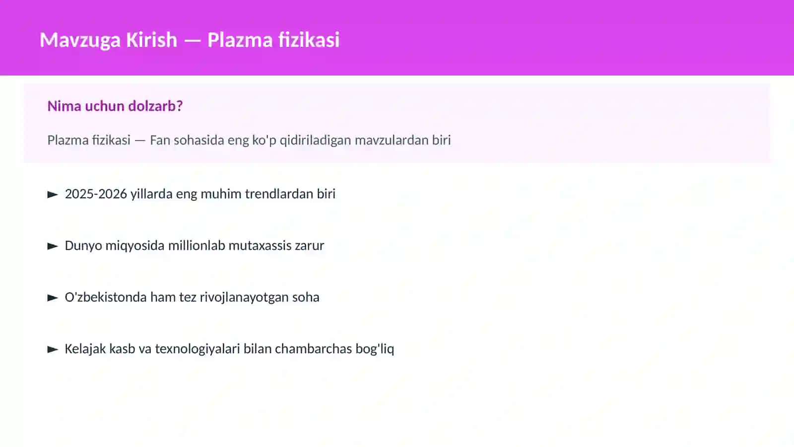 Plazma fizikasi 2