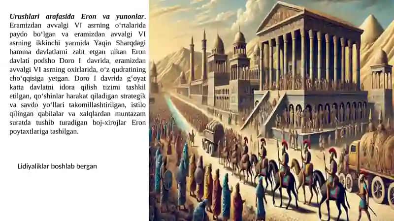 MAVZU. YUNON – FORS URUSHLARI 2