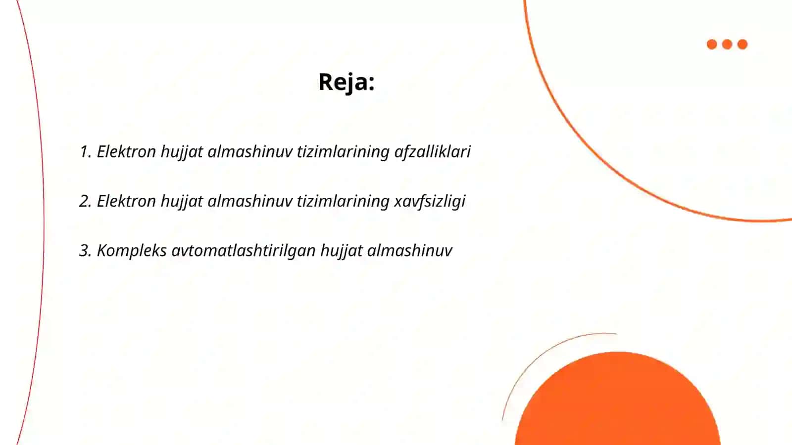 Elektron hujjat almashtirish tizimlari 2