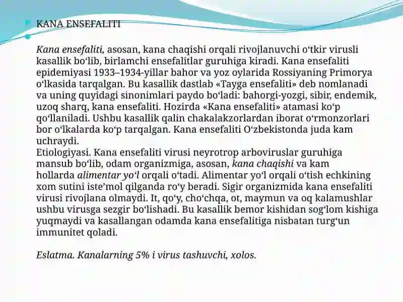 Kanaensefaliti 2