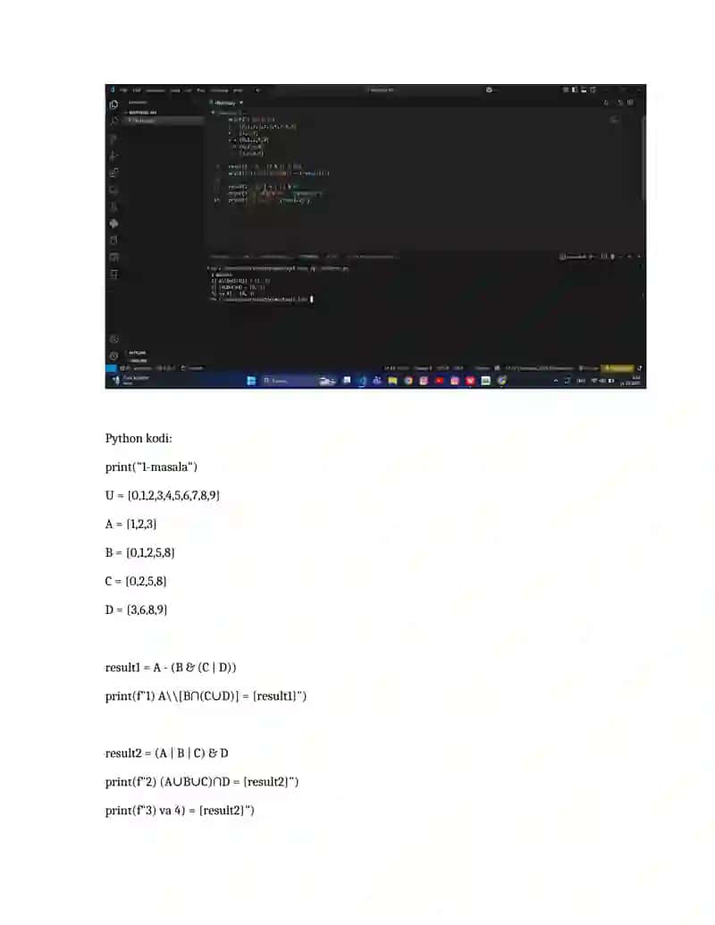 Diskret tuzilmalari 2