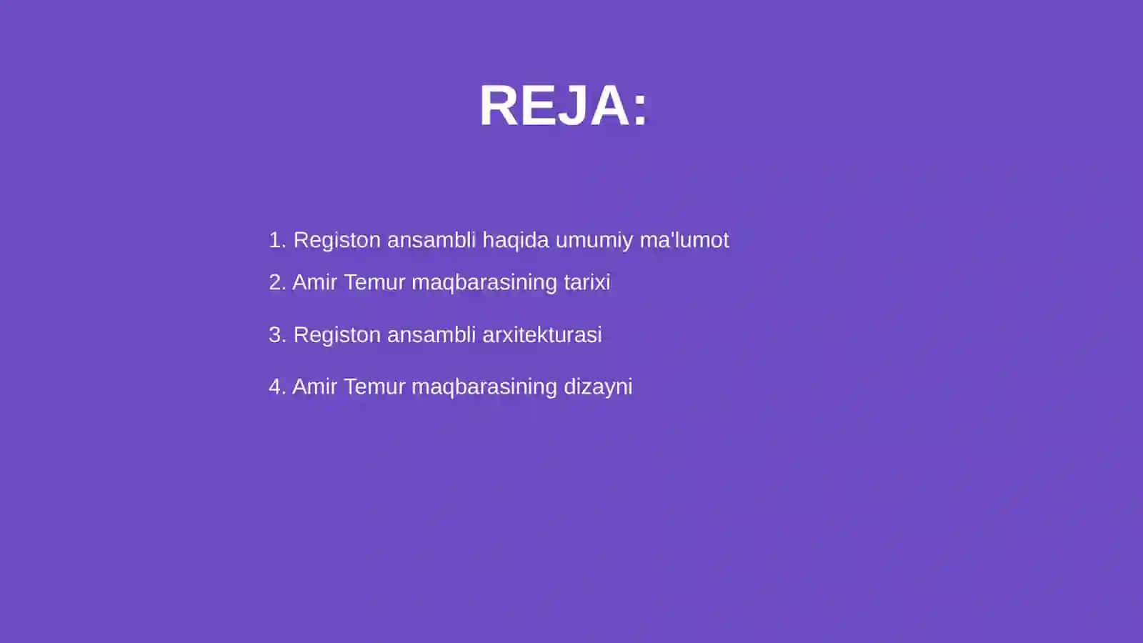 Registon ansanbili va amir temur maqbarasi 2