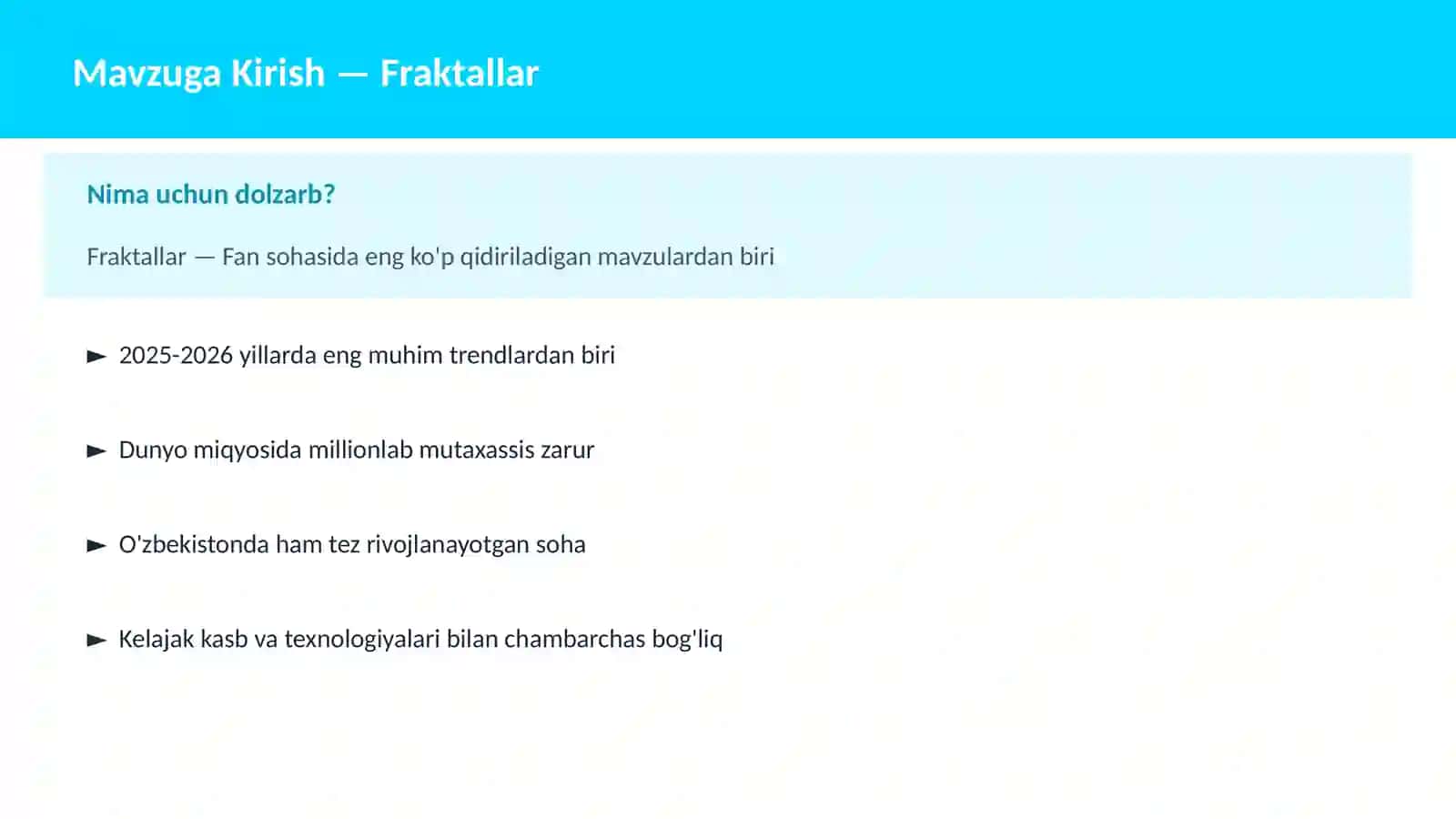 Fraktallar 2