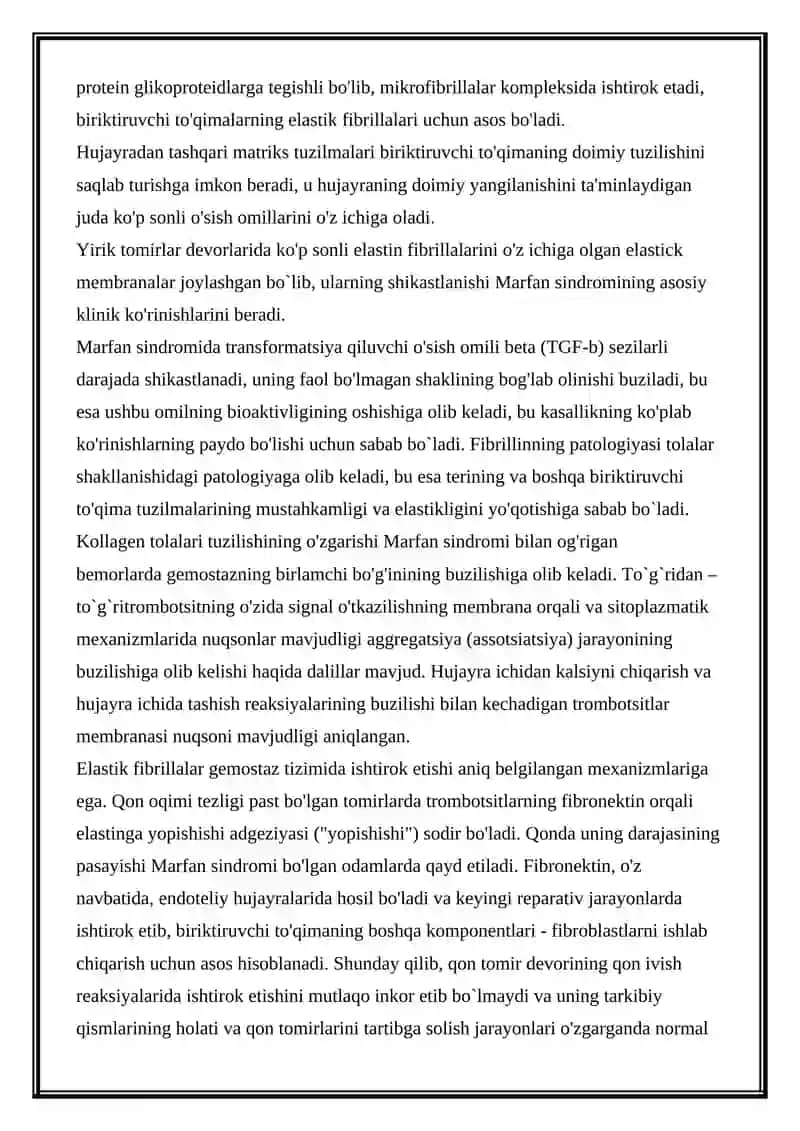 MARFAN SINDROMI 2