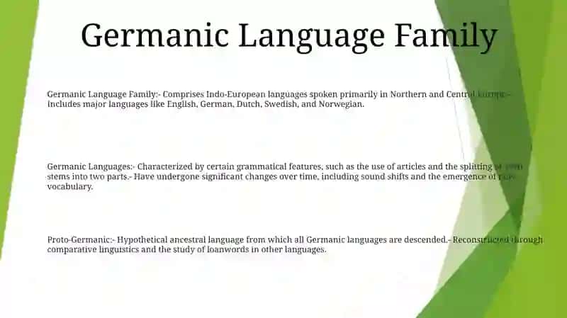 Germanic Language 2