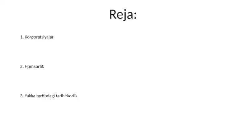 Various forms of business 2