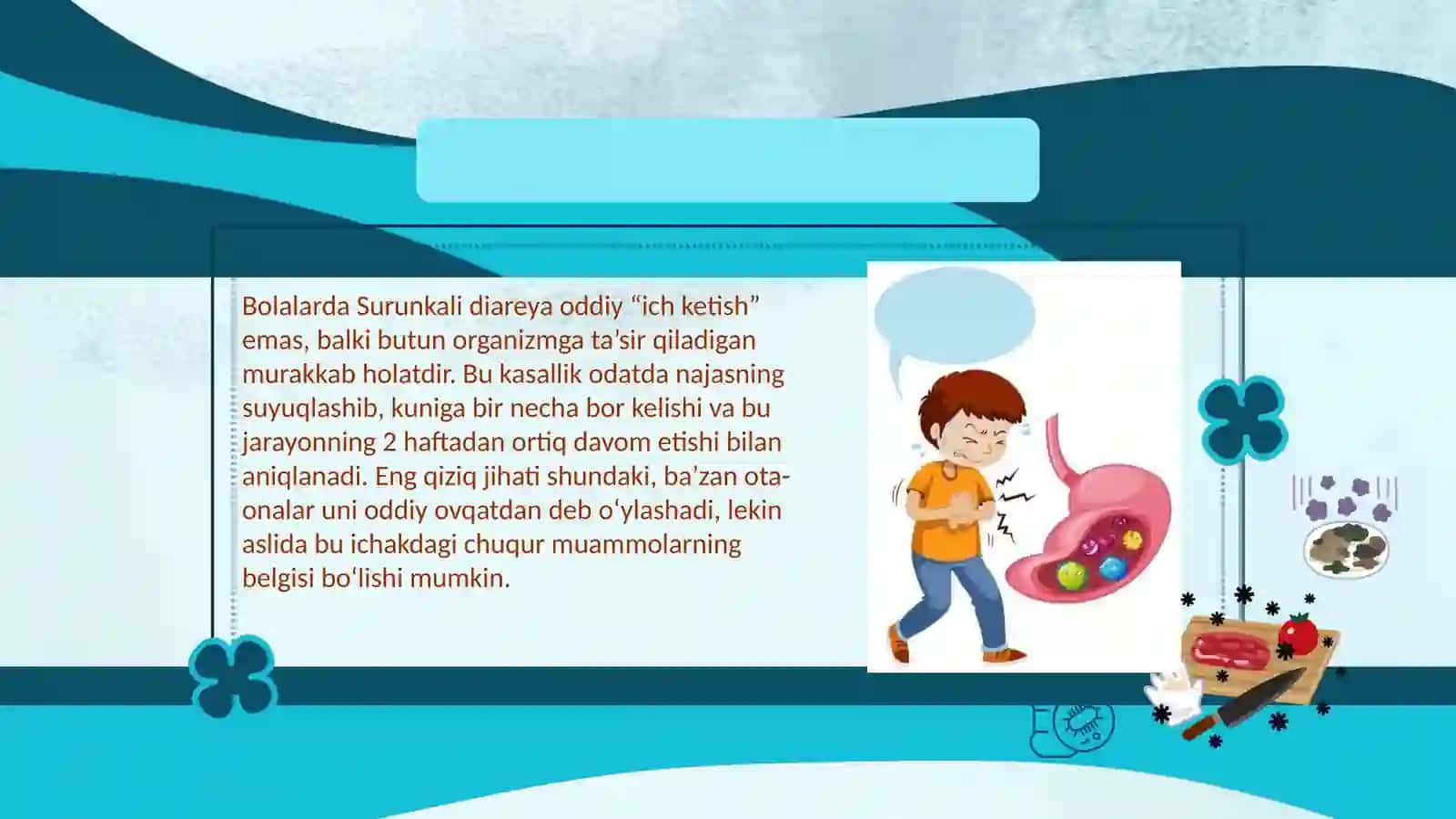 Bolalarda surunkali diareya 2