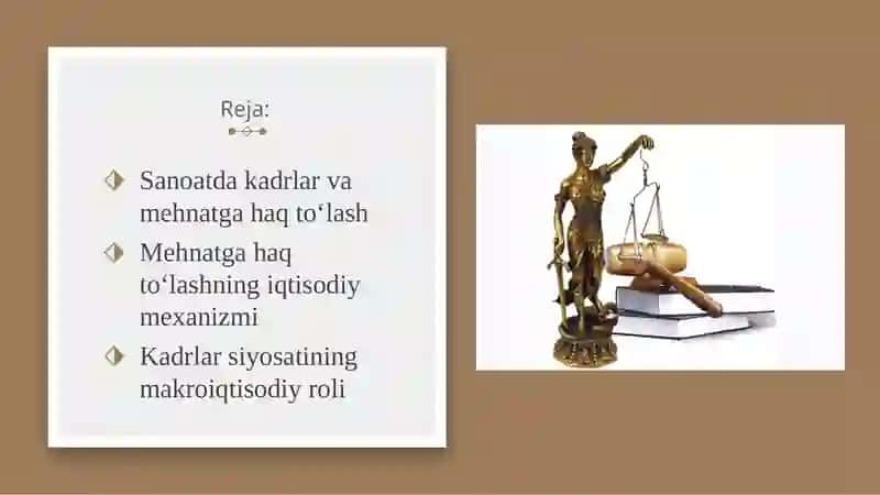 Sanoatda kadrlar va mehnatga haq to‘lash 2