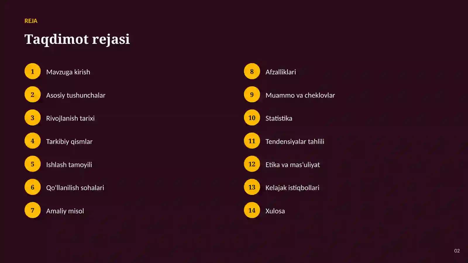 TAHDIDLARNI ANIQLASH — IMKONIYATLAR VA ISTIQBOLLAR 2
