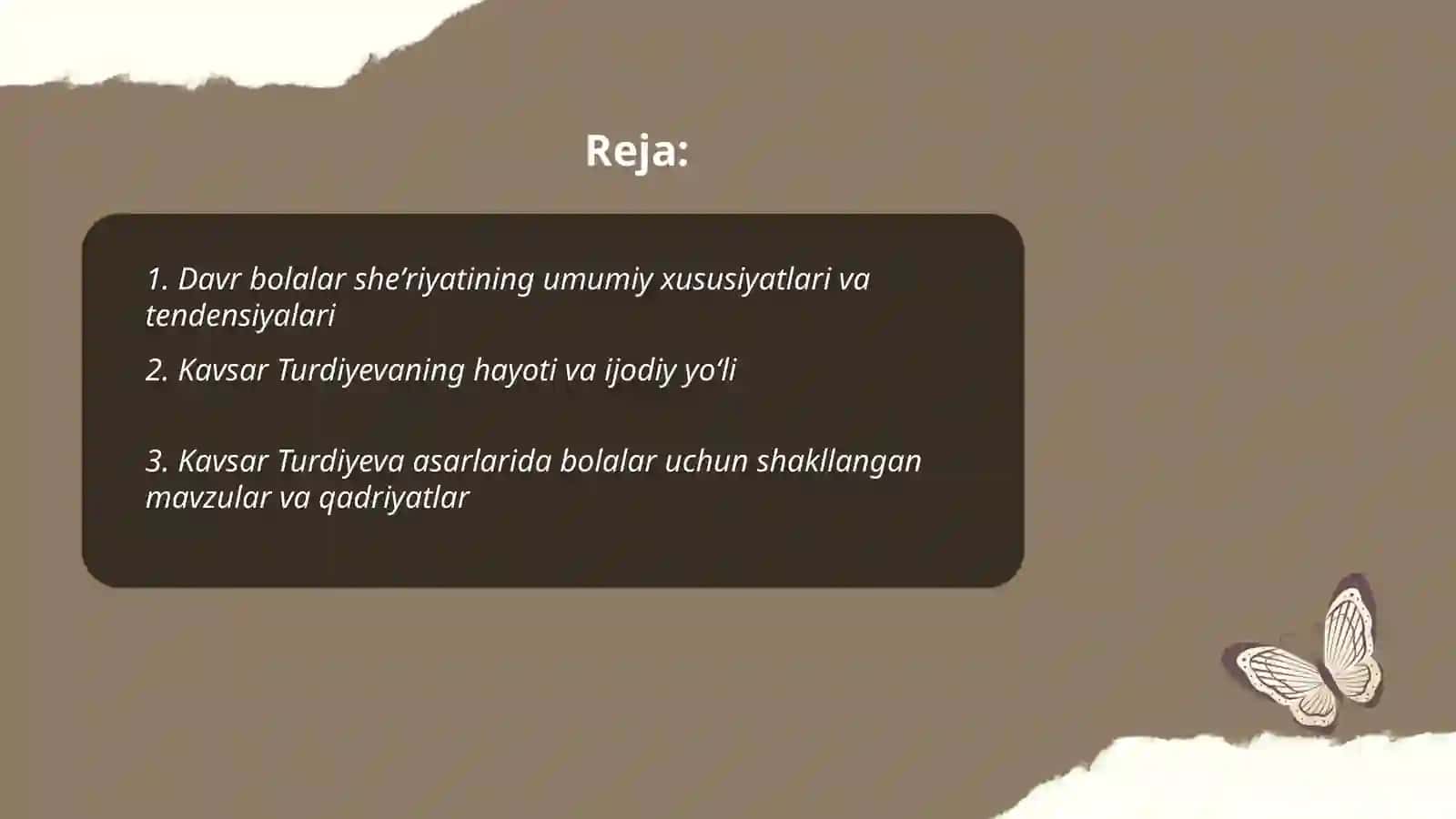 Davr bolalar sheʼriyati 2